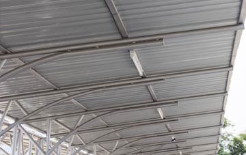 installing The Barton metal roofing